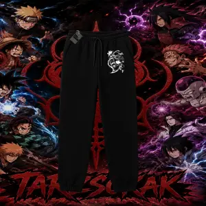 Naruto Uzumaki Premium Anime Unisex Jogger Eşofman Altı Beyaz