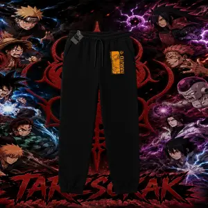 Naruto Uzumaki Premium Anime Unisex Jogger Eşofman Altı Beyaz