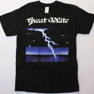 NAZARETH NO JIVE TOUR NEW WHITE T SHIRT ÖN BASKILI