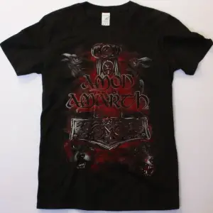 NECROPHAGIST LOGO TEE NEW BLACK T-SHIRT ÖN BASKILI
