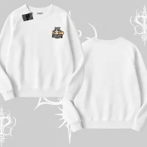 Need Coffee Right Meow Yazılı Kedi Baskılı Biskilet Sweatshirt