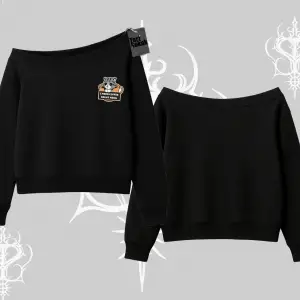 Need Coffee Right Meow Yazılı Kedi Baskılı Kayık Yaka Sweatshirt