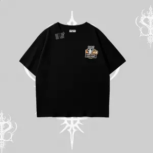 Need Coffee Right Meow Yazılı Kedi Baskılı Oversize Tshirt