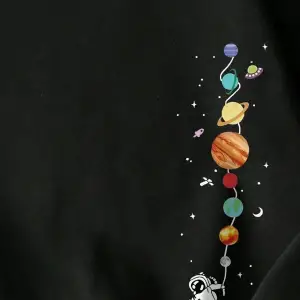 NEW YORK Baskılı Üç İplik ünisex oversize sweatshirt Beyaz