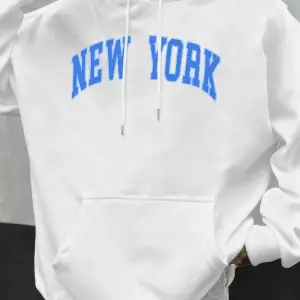 New York Mektup Mavi Baskı Erkekler Hoodie Hip Hop Büyük Boy Hoody Çok Renkli Moda Sonbahar K