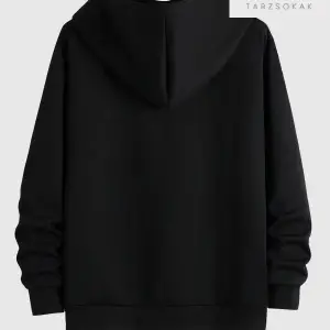 New York Yazılı Sweatshirt Fermuarlı Hırka Siyah