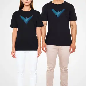 Nightwing Siyah Unisex Tişört T-shirt