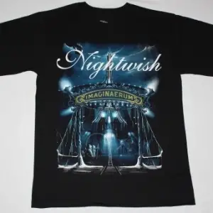 NIGHTWISH IMAGINAERUM 2011 NEW BLACK T-SHIRT