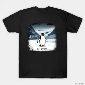 Nihilist Penguen Ama Neden Meme T-shirt Erkekler Kadınlar Için % 100% Pamuklu T Shirt Kısa Ko