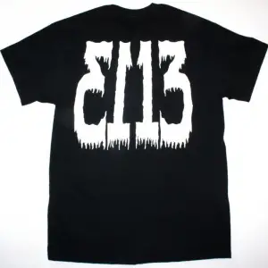 NINE INCH NAILS DISSONANCE TOUR NEW BLACK T-SHIRT ÖN VE ARAKA BASKILI