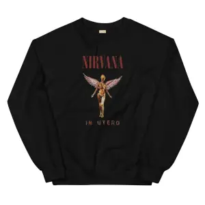 Nirvana Sweatshirt Beyaz