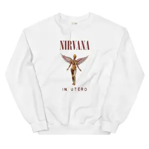 Nirvana Sweatshirt Beyaz
