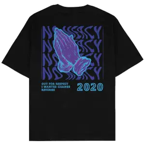 No Mercy Siyah Oversize Unisex T-shirt