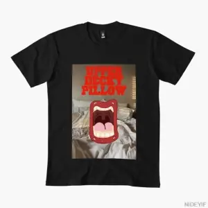 Oberes Decky-Kissen Erkek Kadın Tişörtü %100 Pamuklu Tişörtler Kısa Kollu Üstler 1217-3