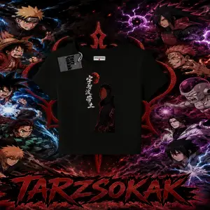 Obito uchiha Naruto Anime Karakteri Kadın Baby Tee Beyaz
