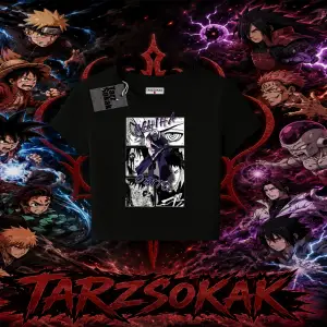Obito uchiha Naruto Anime Karakteri Kadın Baby Tee Beyaz