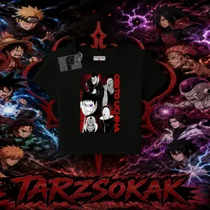 Obito uchiha Naruto Anime Karakteri Kadın Baby Tee Beyaz