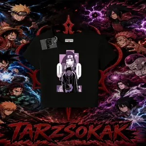 Obito uchiha Naruto Anime Karakteri Kadın Baby Tee Beyaz