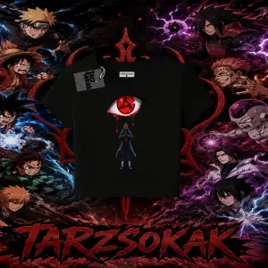 Obito uchiha Naruto Anime Karakteri Kadın Baby Tee Beyaz