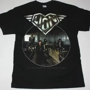 OBITUARY LOGO NEW BLACK T-SHIRT ÖN VE ARAKA BASKILI
