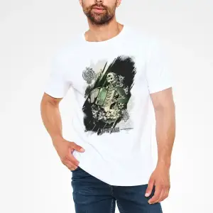 Opeth Baskılı Unisex Beyaz Tişört