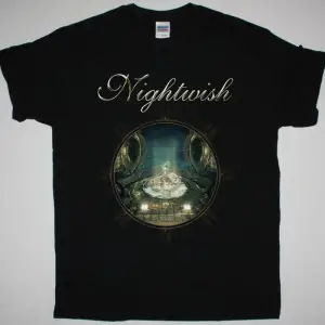 OPETH LOGO NEW BLACK T-SHIRT ÖN VE ARAKA BASKILI