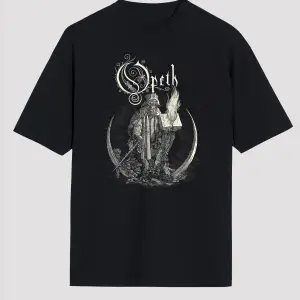 Opeth Siyah Unisex Oversize Tişört T-shirt
