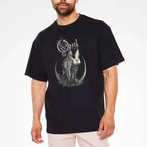 Opeth Siyah Unisex Oversize Tişört T-shirt