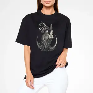 Opeth Siyah Unisex Oversize Tişört T-shirt