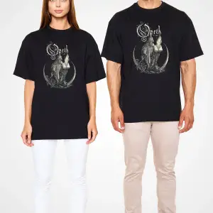 Opeth Siyah Unisex Oversize Tişört T-shirt