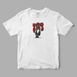 Optimus Prime Transformers Baskılı Tişört
