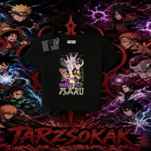 Orochimaru Naruto Anime Karakter Kadın Baby Tee Beyaz