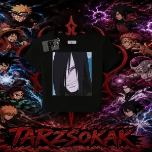 Orochimaru Naruto Anime Karakter Kadın Baby Tee Beyaz