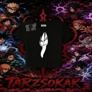 Orochimaru Naruto Anime Karakter Kadın Baby Tee Beyaz
