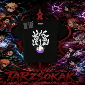 Orochimaru Naruto Anime Karakter Kadın Baby Tee Beyaz