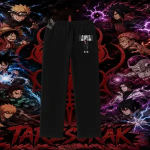 Orochimaru Naruto Anime Karakter Unisex Baggy Eşofman Altı Beyaz