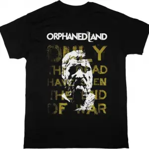 ORPHANED LAND ONLY THE DEAD HAVE SEEN THE END OF WAR NEW BLACK T-SHIRT