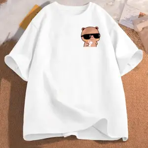 Otistik Komik İskelet T Shirt Kadın Erkek Sinirli İskelet Meme T-shirt Rahat Pamuk Kısa 2939