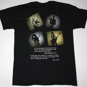 OVERKILL KILLBOX 13 TOUR NEW BLACK T SHIRT ÖN VE ARAKA BASKILI
