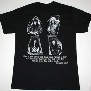 OVERKILL POWER IN BLACK NEW BLACK T SHIRT ÖN VE ARAKA BASKILI