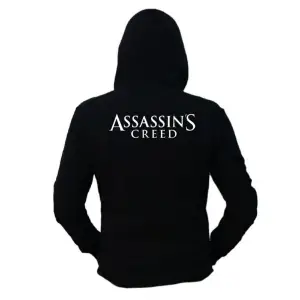 Oversize Assassins Creed Unity Siyah Hoodie