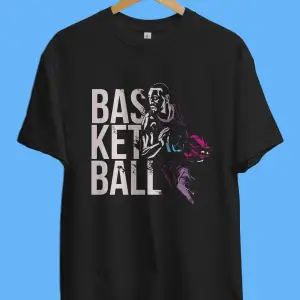 Oversize Basketbol Sever Tasarım Baskılı Unisex Tişört