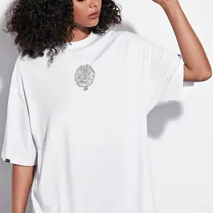 Oversize Cingulomania Baskılı Beyaz Tshirt NRAGE192