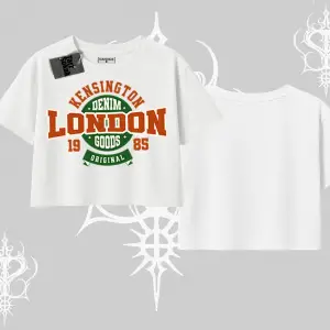 Oversize Crop Tshirt London Denim 1985