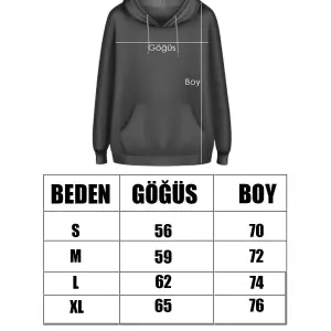 Oversize Siyah Metallica Logo Hoodie