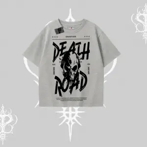 Oversize Tshirt Death Road Memento Mori Street Manifest