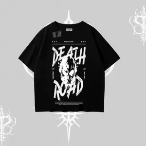 Oversize Tshirt Death Road Memento Mori Street Manifest