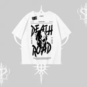 Oversize Tshirt Death Road Memento Mori Street Manifest