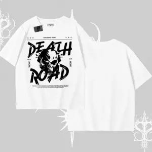 Oversize Tshirt Death Road Memento Mori Street Manifest