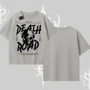 Oversize Tshirt Death Road Memento Mori Street Manifest